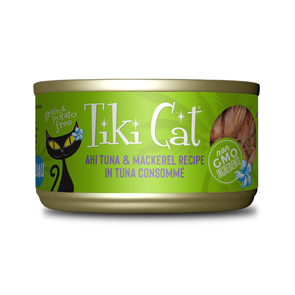Tiki Cat - Luau - Papeekeo Ahi Tuna & Mackerel