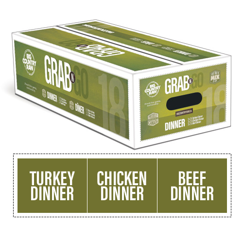 Big Country Raw - Grab N Go 18 - Dinner