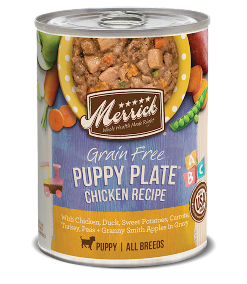 Merrick - Grain Free - Dog Puppy Plate