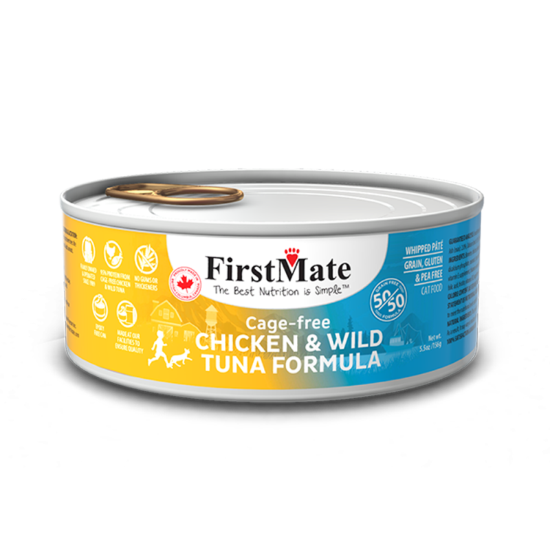 First Mate - Cat - 50/50 GF Free Run Chicken & Wild Tuna