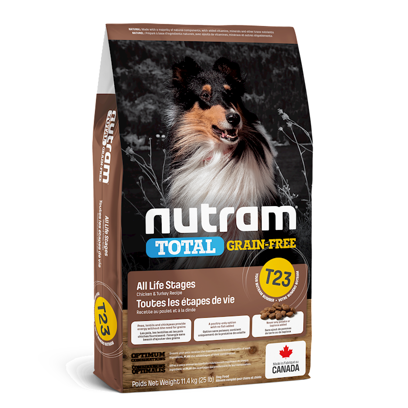 Nutram - Dog Total Grain Free Chicken & Turkey (T23)