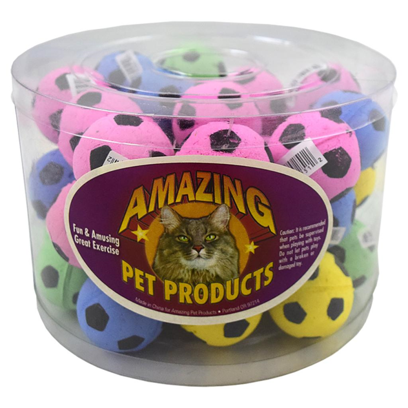 Amazing Pet - Cat - Sponge Soccer Balls