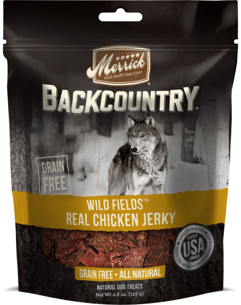 Merrick - Backcountry - Dog Wild Prairie Real Chicken Jerky