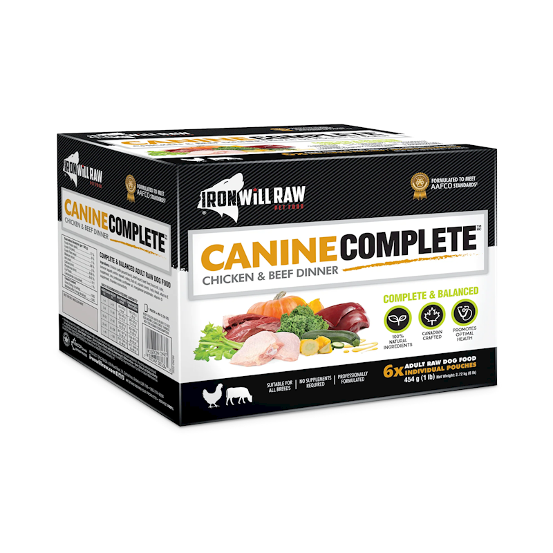 Iron Will Raw Dog Complete Chicken & Beef Dinner 6