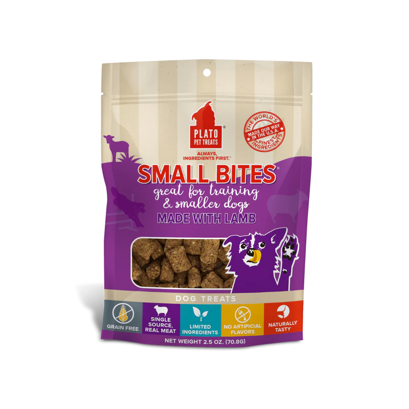 Plato - Dog - Small Bites Treats Lamb