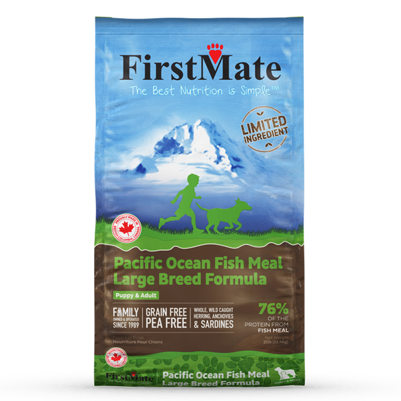 First Mate - Dog - LID GF Pacific Ocean Fish Breed Adult & Puppy