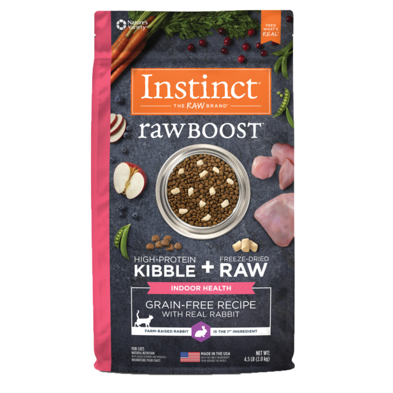 Instinct - Raw Boost - Cat Indoor Health Rabbit