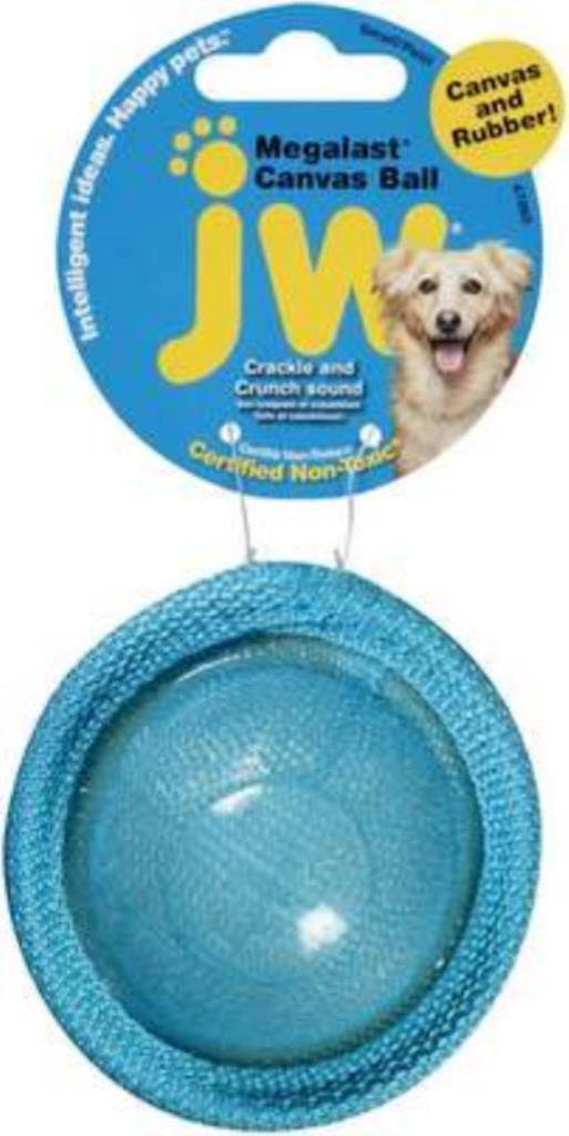 Petmate - JW - Dog Crackle Canvas Ball
