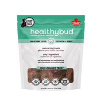 Healthybud - Dog - Single Ingredient Treats Beef Lung