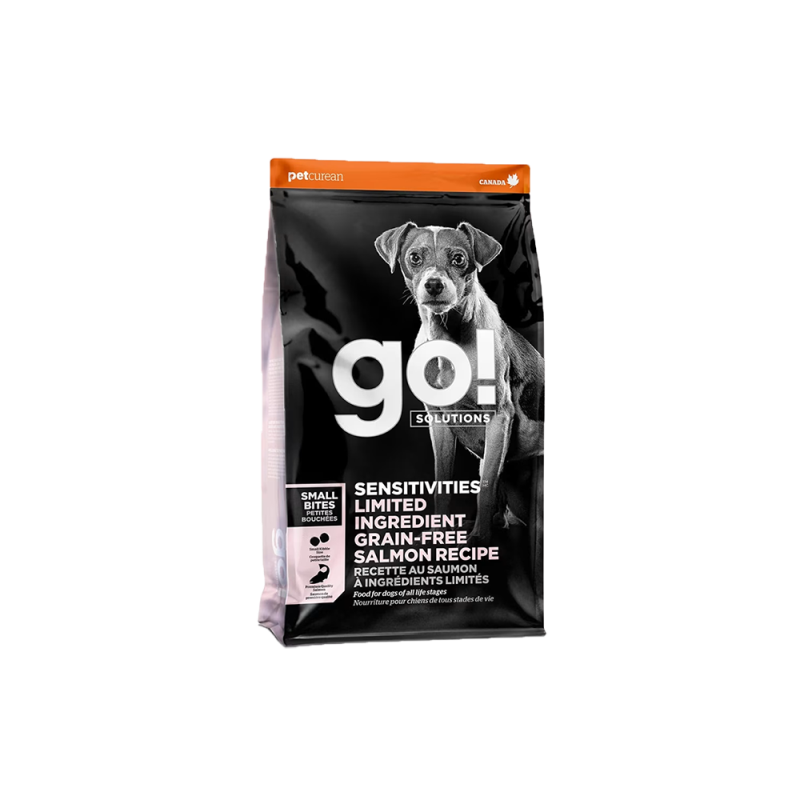 Petcurean - Go! - Dog Sensitivities Bites Salmon