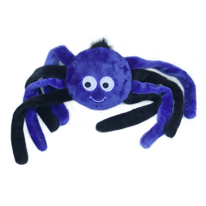 Zippy Paws - Halloween Grunterz - Purple Spider