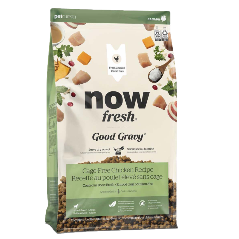 Now Fresh - Dog - Good Gravy Small Breed Adult Chicken Recipe with Ancient Grains