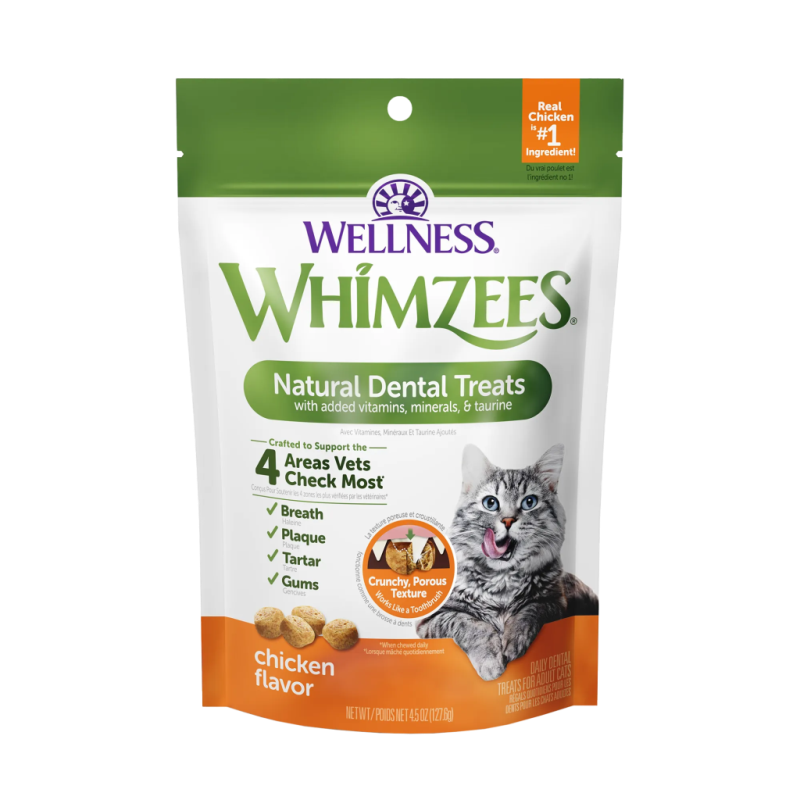 Whimzees - Cat - Natural Dental Treats - Chicken