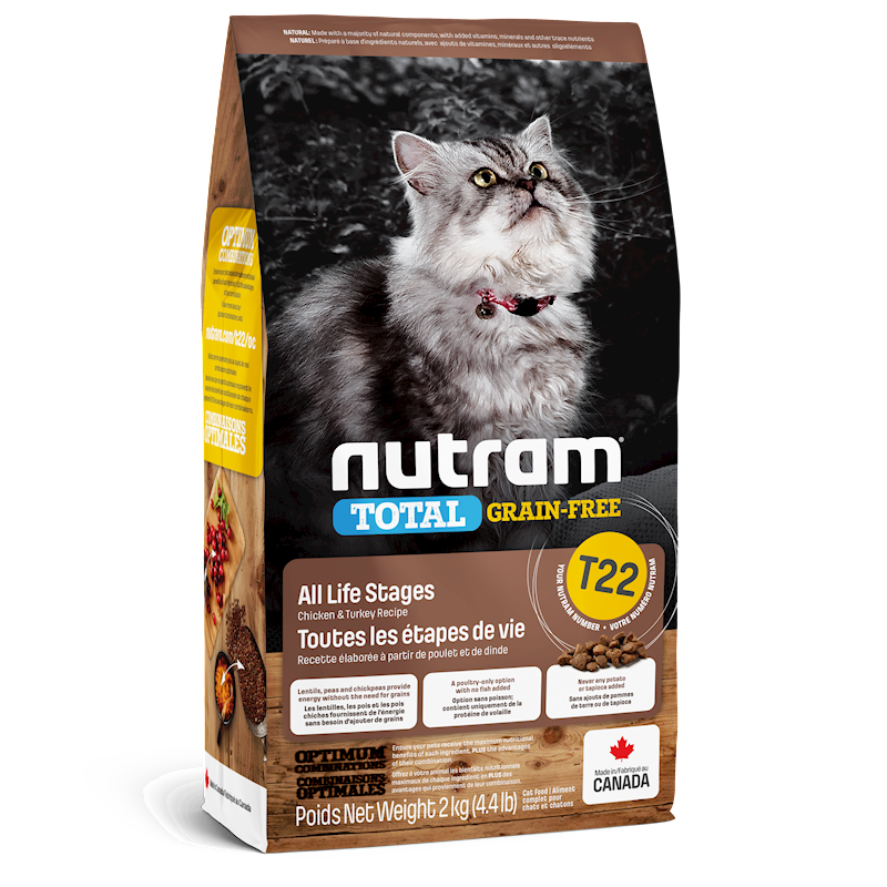 Nutram - Cat - Total GF T22 Chicken & Turkey