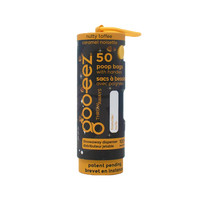 Goo-eez - Dog - Compact Ecofriendly Poop Bags Nutty Toffee