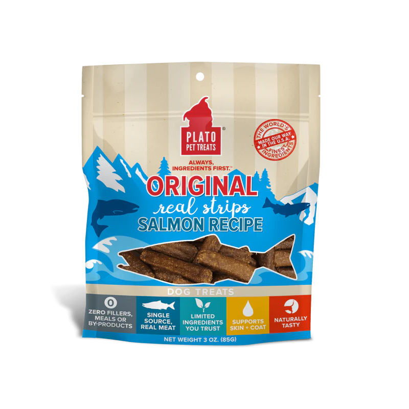 Plato - Dog Original Strips Salmon