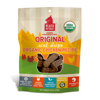 Plato - Dog - Original Real Strips Organic Chicken