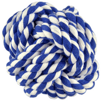 Amazing Pet - Dog - Rope & Tug Tooth Saver Rope Ball Blue