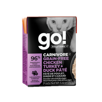 Petcurean - Go! - Cat Carnivore Chicken, Turkey, Duck Pate