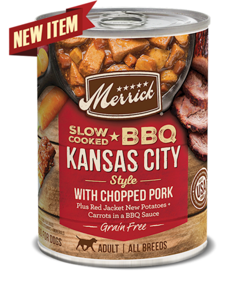 Merrick - Dog BBQ Kansas City Pork Canned