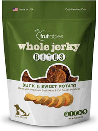 Fruitables - Dog Whole Jerky Bites Duck & Sweet Potato