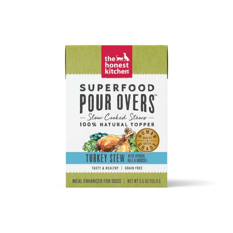 The Honest Kitchen - Dog Superfood Pour Overs Turkey Stew