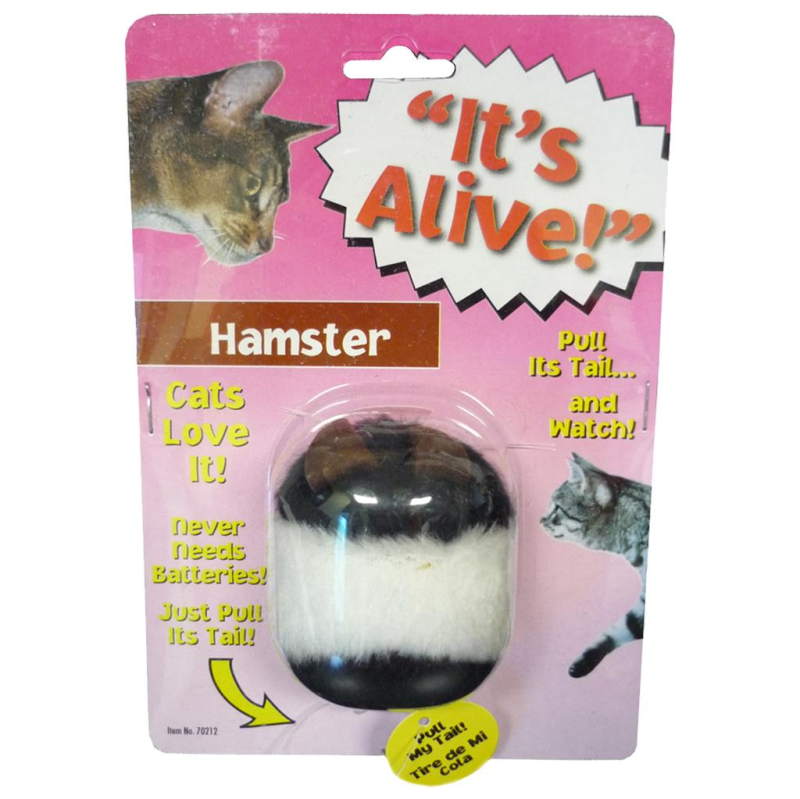 Amazing Pet - Cat - Alive Hamster Pull Tail