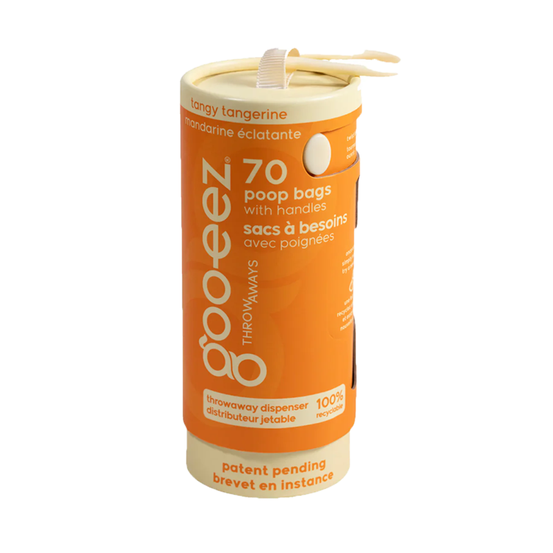 Goo-eez - Dog - Ecofriendly Poop Bags Tangy Tangerine