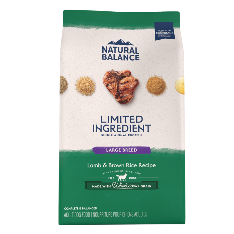 Natural Balance - LID - Dog Lamb & Brown Rice Breed