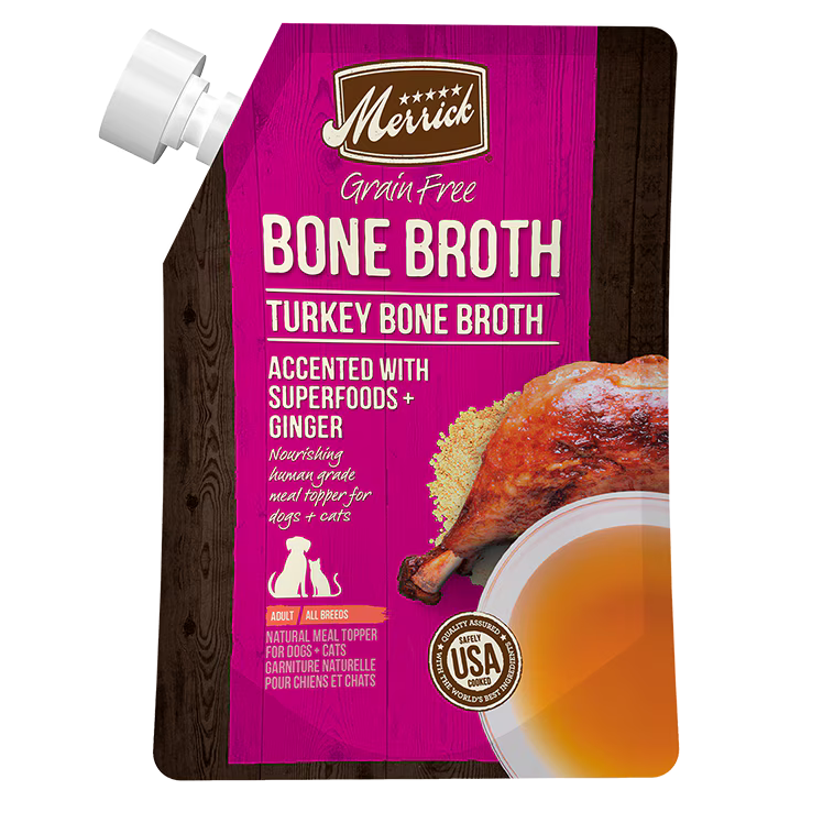 Merrick - Cat & Dog - Bone Broth - Turkey