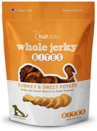 Fruitables - Dog Whole Jerky Bites Turkey & Sweet Potato