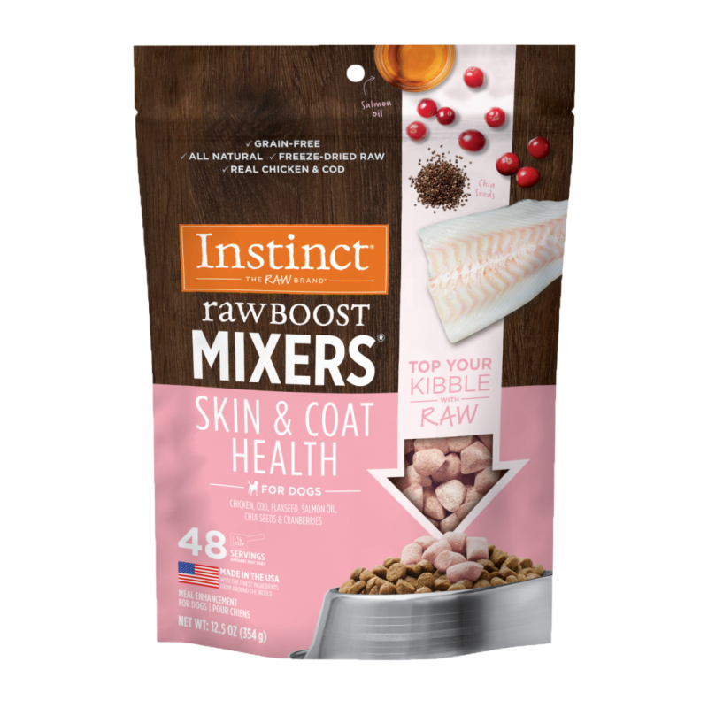 Instinct Raw Boost Mixers - Dog - Skin & Coat Health