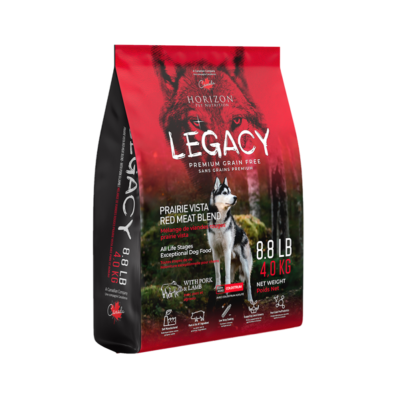 Legacy - Dog - Premium Grain Free Prairie Vista Red Meat Pork & Lamb Blend