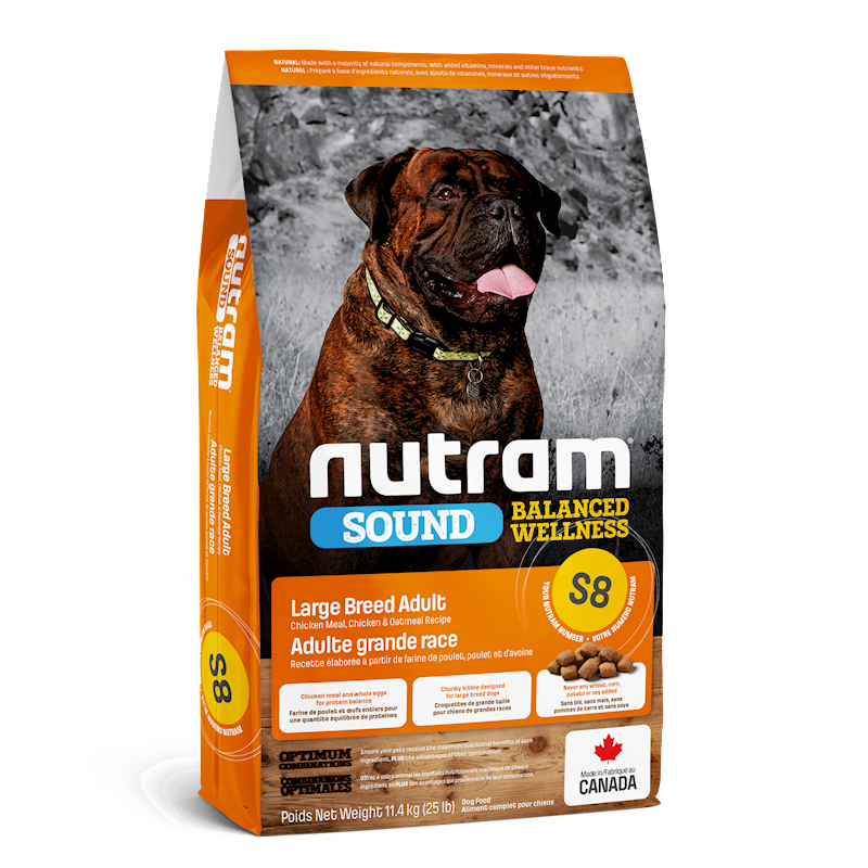 Nutram - Dog Sound Balanced Wellness Large Breed (S8)