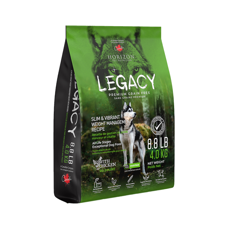 Legacy - Dog - Premium Grain Free Slim & Vibrant Weight Management Chicken Recipe
