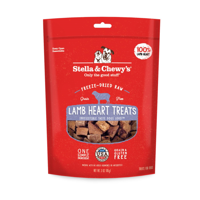 Stella & Chewy's - Dog - Freeze Dried Treats Lamb Heart