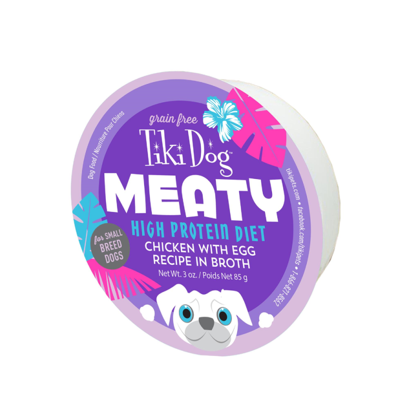 Tiki Dog Meaty High Protein Diet Chicken with Egg
