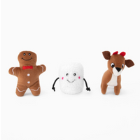 Zippy Paws - Holiday Miniz - Santas Friends