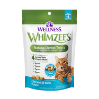 Whimzees - Cat - Natural Dental Treats - Chicken & Tuna
