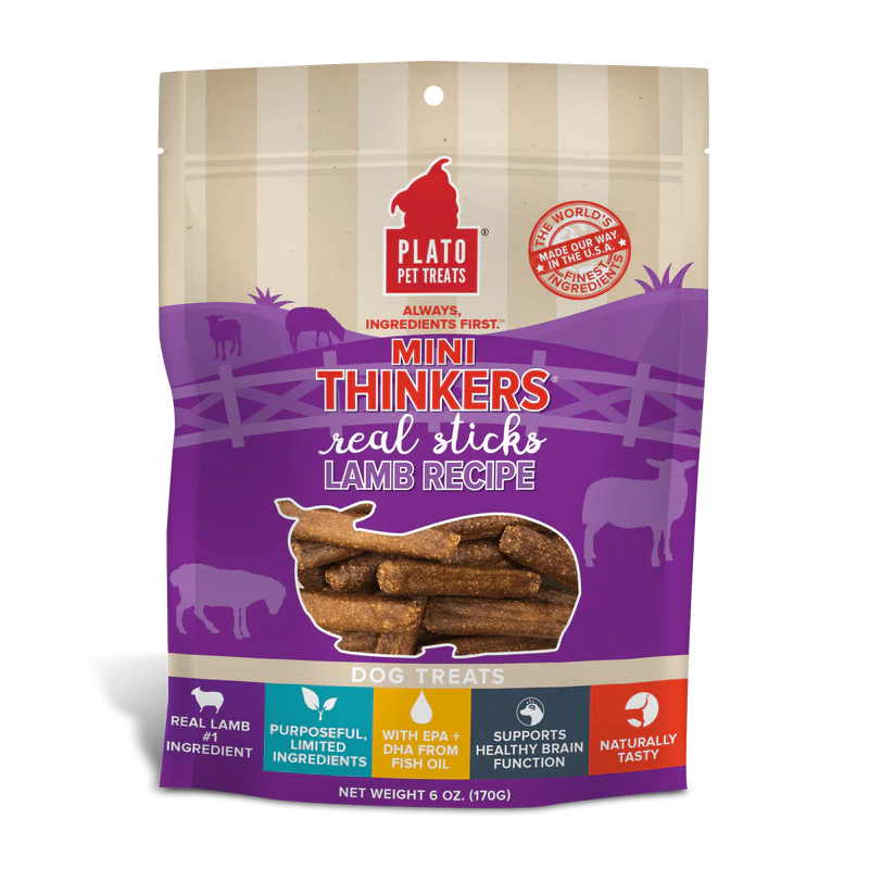 Plato - Dog - Mini Thinkers Treats Lamb