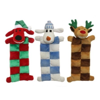 Multipet - Loofa Squeker Mat Holiday Assort