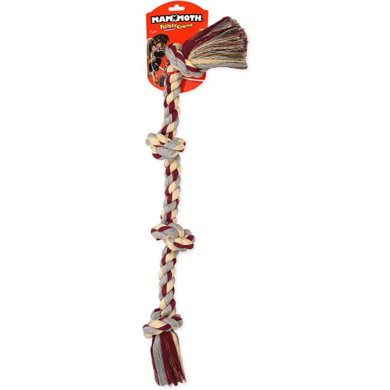 Mammoth - Flossy Chew 4 Knot Tug Col