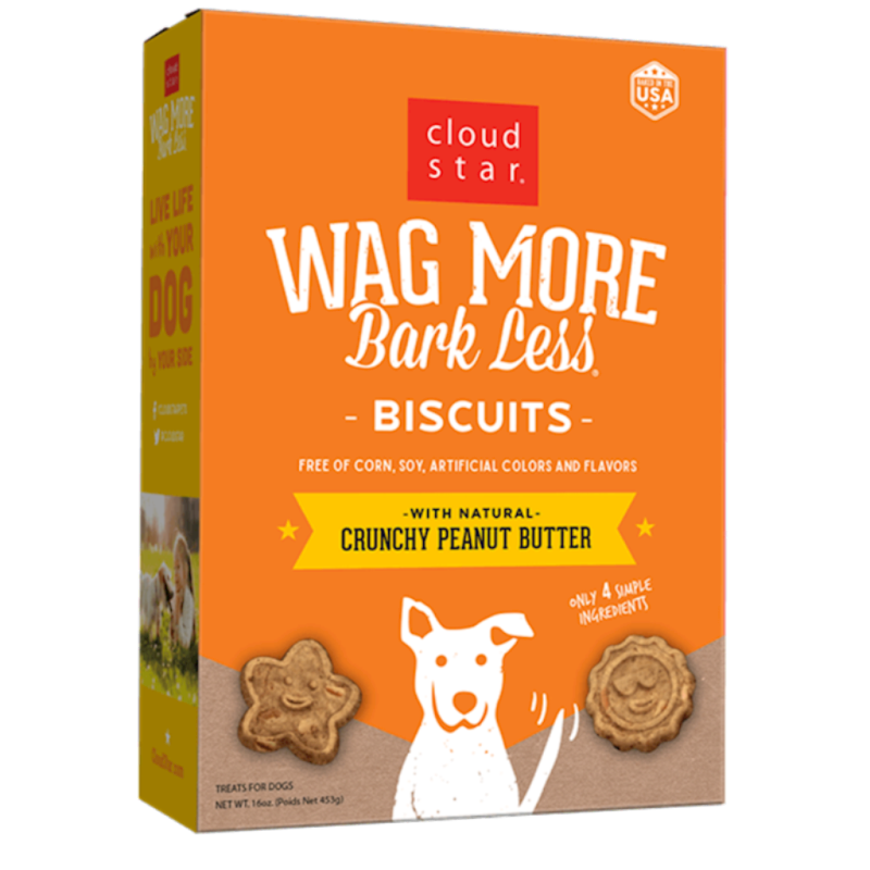 Wag More Bark Less - Dog Oven Baked Crunchy Peanut Butter