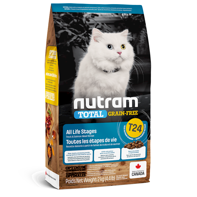 Nutram - Cat - Total GF T24 Trout & Salmon