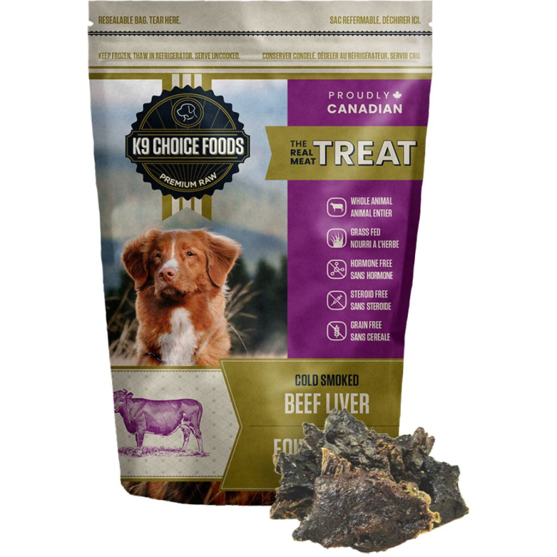 K9 Choice Foods - Real Meat Cold Smoked Liver Treats