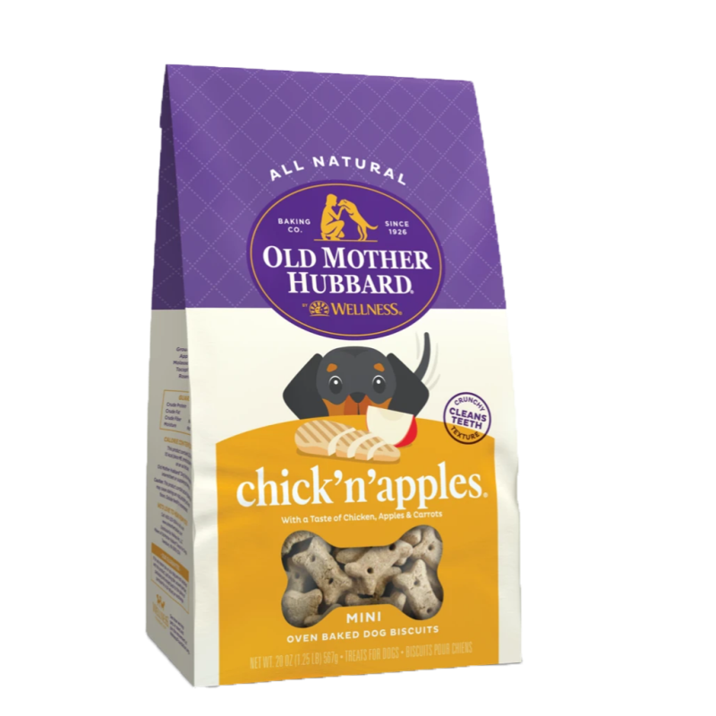 Old Mother Hubbard - Dog - Classic Biscuits - Chick'N'Apples Mini