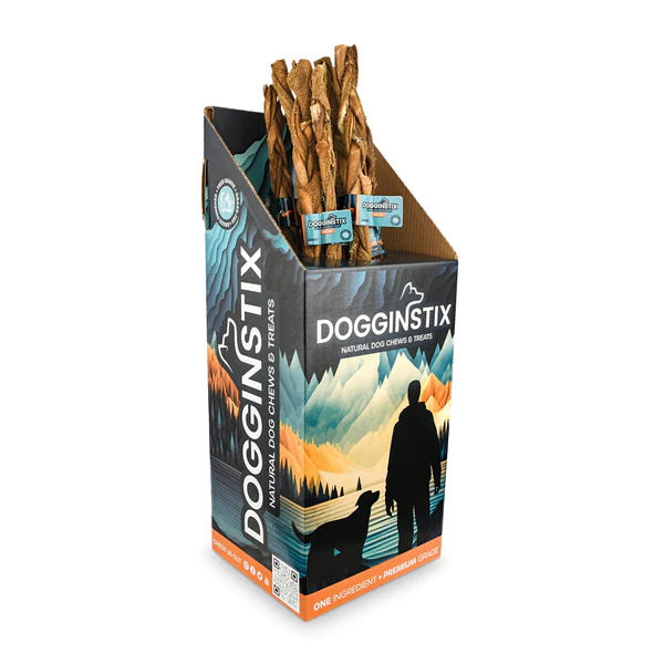 Dogginstix - Braided Beef Tripe 24