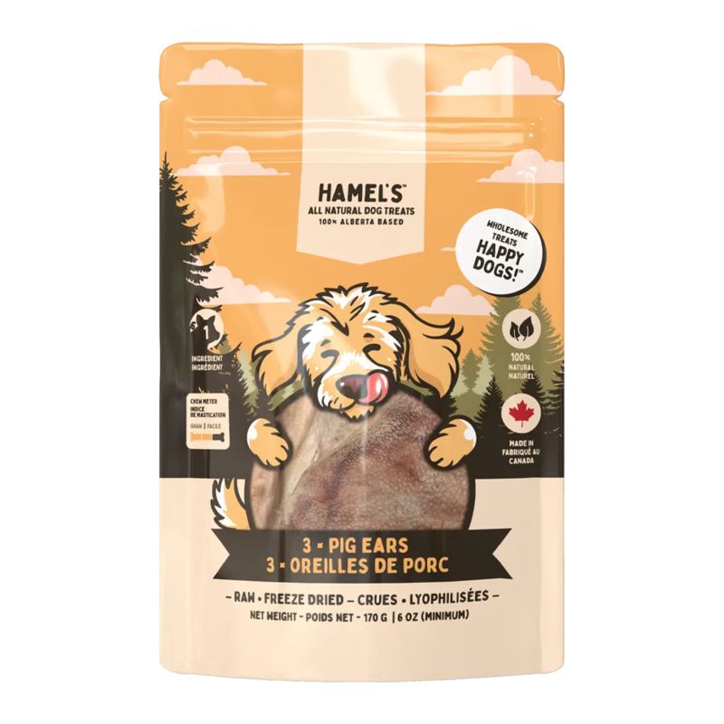 Hamel's Dog Treats - Dog -  Pig Ears