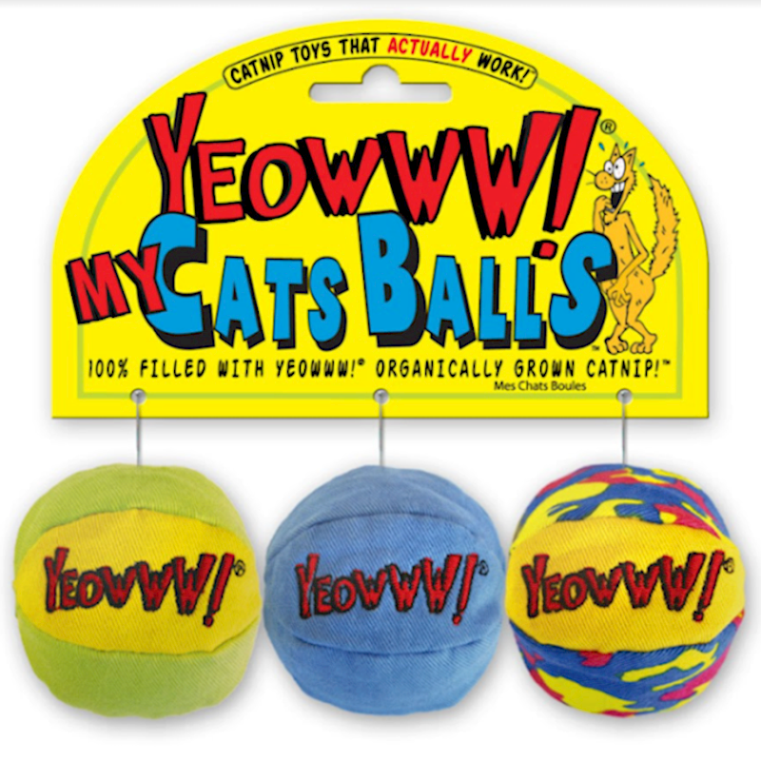 Ducky World - Yeowww Catnip My Cat Balls