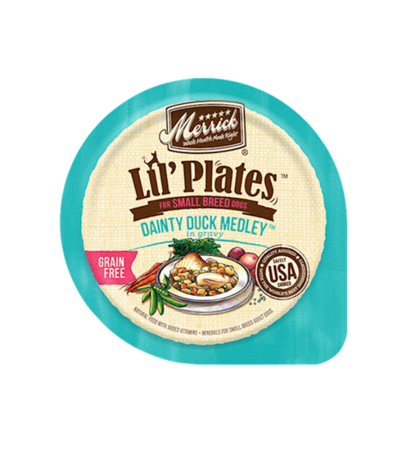 Merrick - Lil Plates - Dog Grain Free Dainty Duck Medley